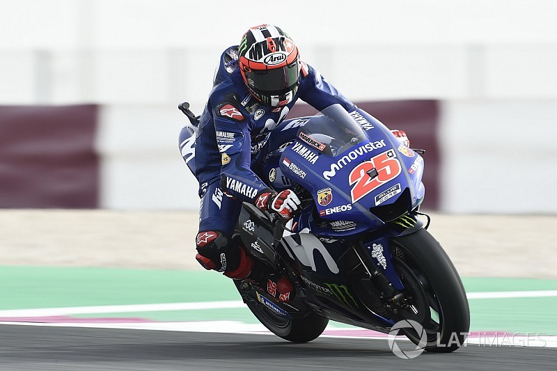 MotoGP FP3 in Katar: Rückschlag für Maverick Vinales, Valentino Rossi stürzt