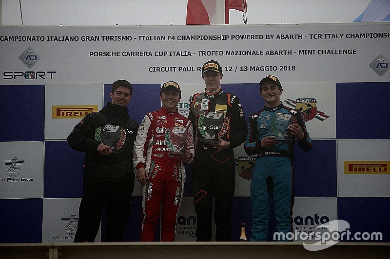 Com pódio, Enzo Fittipaldi mantém liderança da F4 Italiana