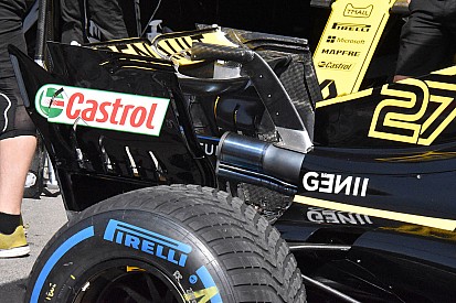 Renault: ala posteriore scarica e paratie con i soffiaggi McLaren
