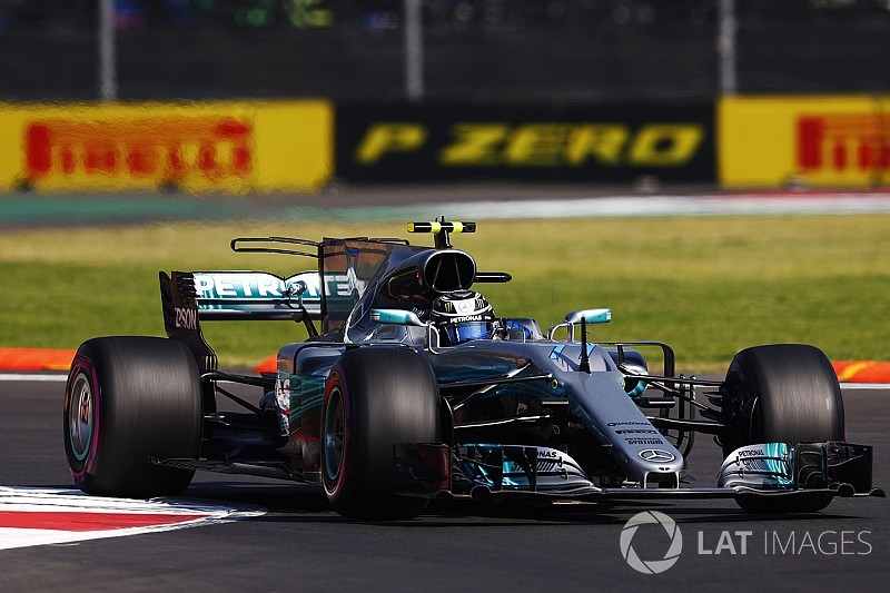 Com pista suja, Bottas lidera TL1 no México; Hamilton é 2º