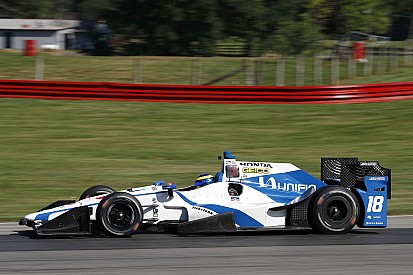 Бурдэ впервые сел за руль машины IndyCar после аварии