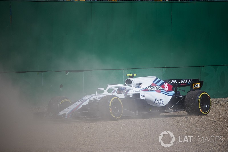 Los dos pilotos de Williams saldrán desde el pitlane