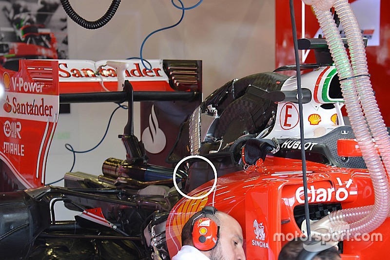 Ferrari: irrobustita la protezione della turbina dello 061/1