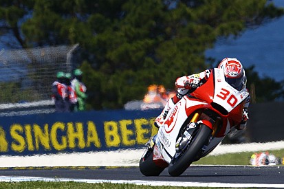 中上貴晶予選7位「リヤに充分なグリップを得られなかった」:IDEMITSU Honda Team Asia