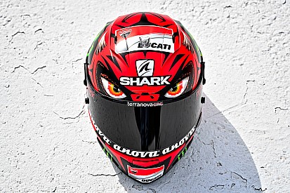 Ducati: Lorenzo presenta "Diablo", il nuovo casco per il GP d'Austria