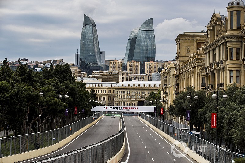 Текстова трансляція першої практики Гран Прі Азербайджану