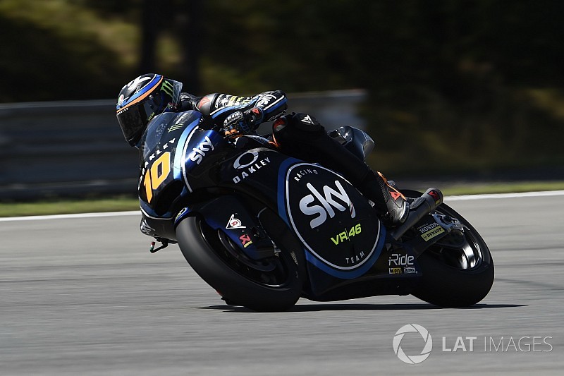 Moto2, Marini e Bagnaia sul podio. Vince Oliveira Moto2, Marini e Bagnaia sul podio. Vince Oliveira
