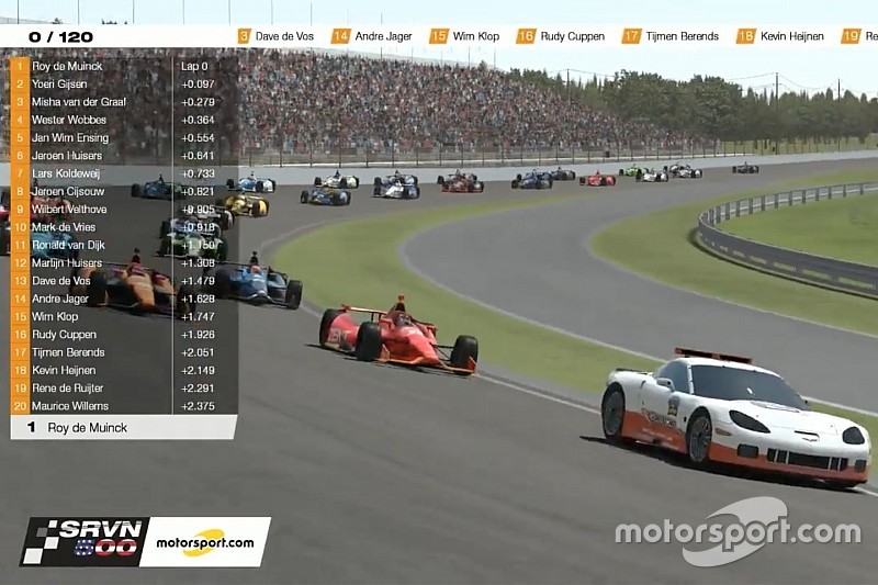 Kijk terug: Indy 500-simrace
