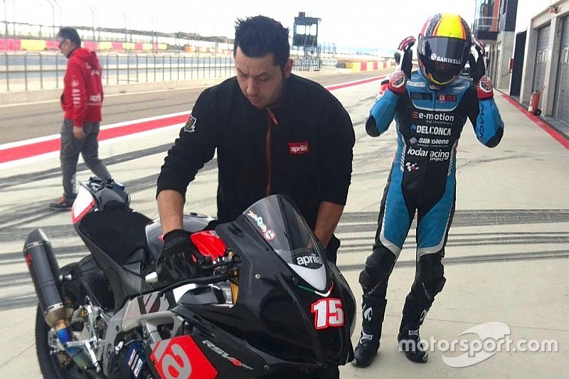 Alex De Angelis è tornato in pista ad Aragon