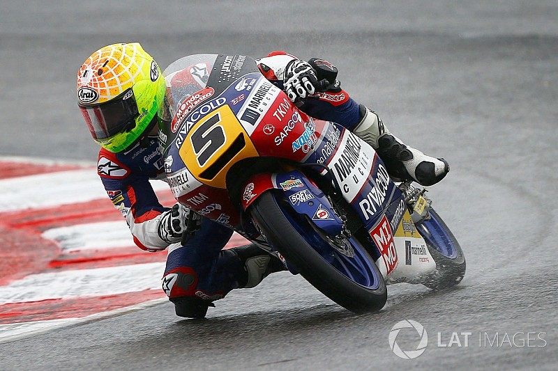 Fenati domina una gara ad eliminazione sotto il diluvio di Misano