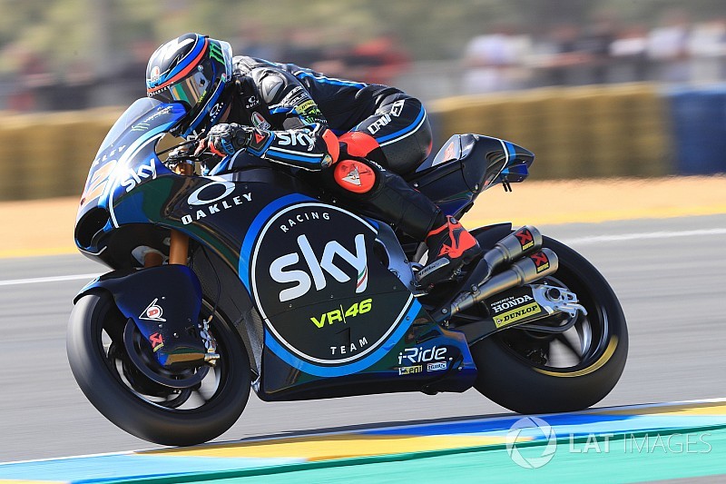 Bagnaia consigue en Le Mans su primera pole en Moto2