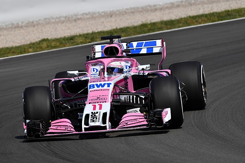 Force India оштрафована за інцидент із Пересом у другій практиці