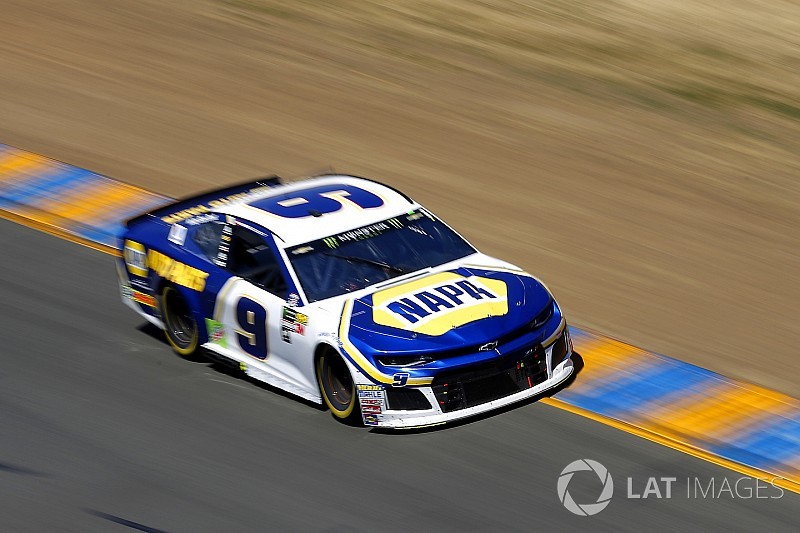 Chase Elliott content with top-five at