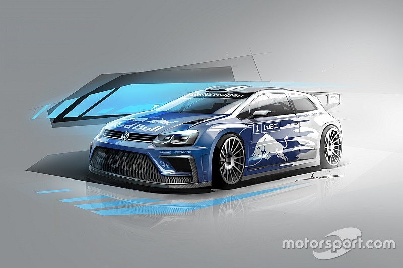 Volkswagen zeigt Designstudie des neuen Rallyeautos für die WRC 2017