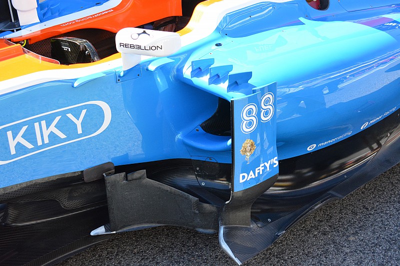 Manor: nuovi bargeboard nel pacchetto aerodinamico