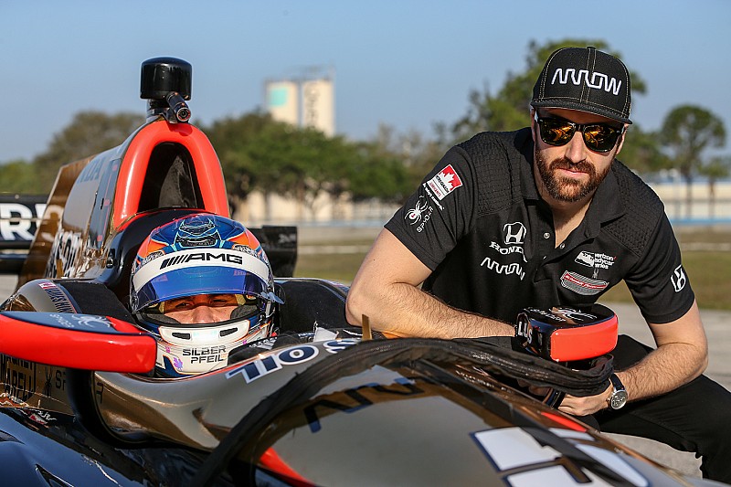 Robert Wickens a effectué son test en IndyCar