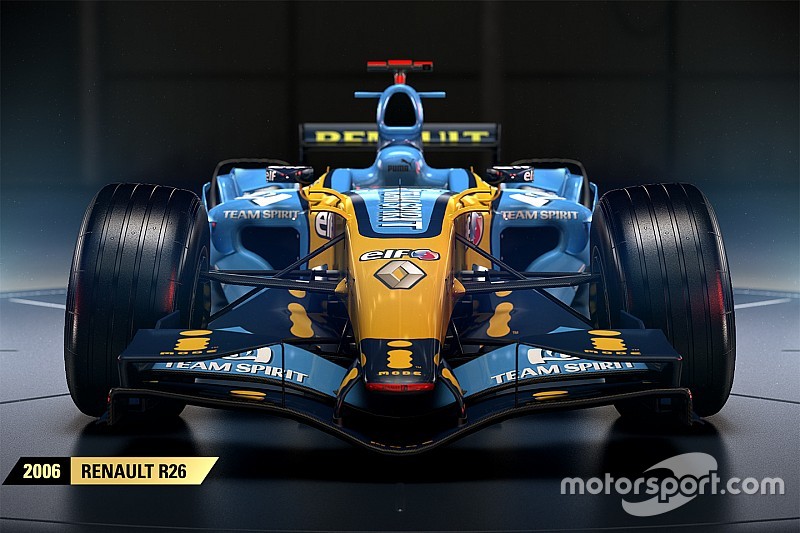 В игре F1 2017 появится чемпионская Renault Алонсо