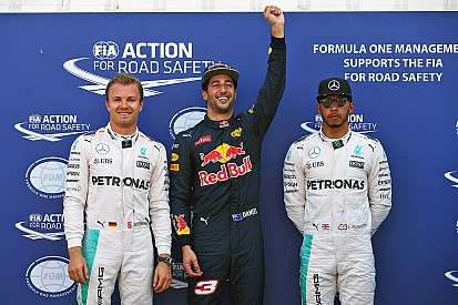 Gallery: la prima pole position in carriera di Daniel Ricciardo