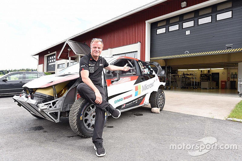 【WRC】ワークスでも驚くほどコンパクト。トヨタのファクトリー訪問
