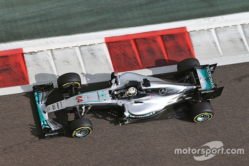 【F1アブダビGP】予選に完全に集中しているハミルトン「レースの事は今日の夜考える」