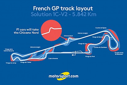 El GP de Francia tendrá una chicane en la recta Mistral del Paul Ricard