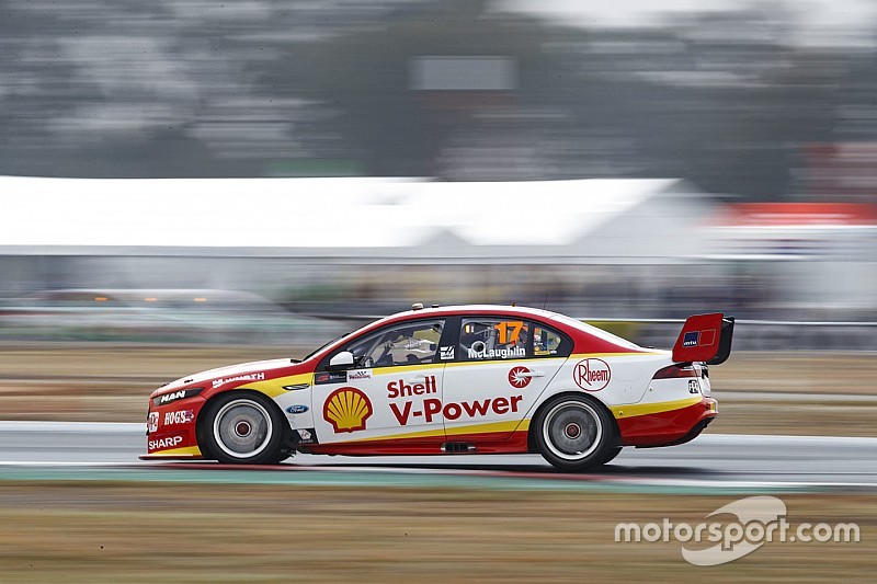 Winton Supercars: McLaughlin grabs Sunday pole