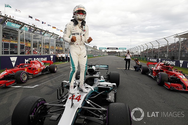 La grille de départ du Grand Prix d'Australie