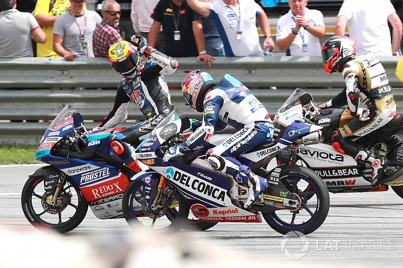 Fotogallery: la festa è tricolore in Moto3 al Red Bull Ring con Bezzecchi e Bastianini
