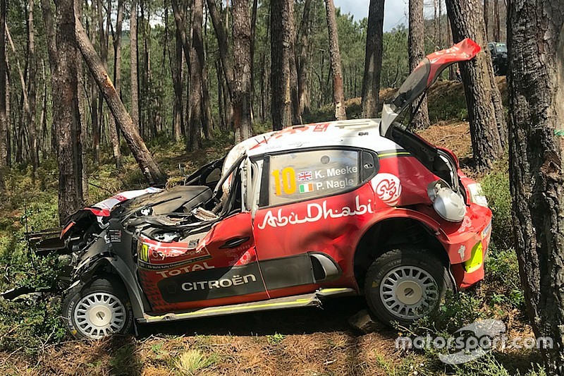 Citroen cree que el diseño del auto salvó a Meeke en su accidente