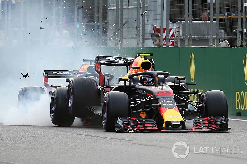 VÍDEO: Calamidade da Red Bull em Baku