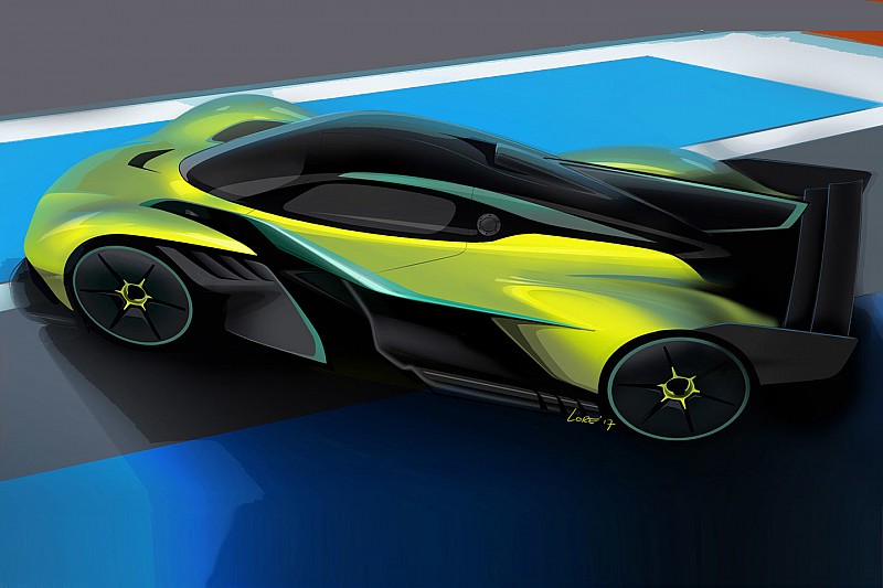 Aston Martin представила гоночну версію гіперкара Ньюі