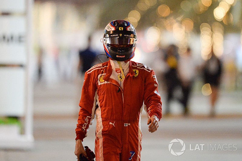Abandon de Räikkönen :