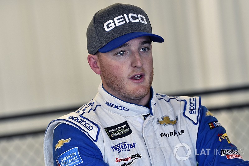 Ty Dillon leads the first Talladega Cup practice at 203mph