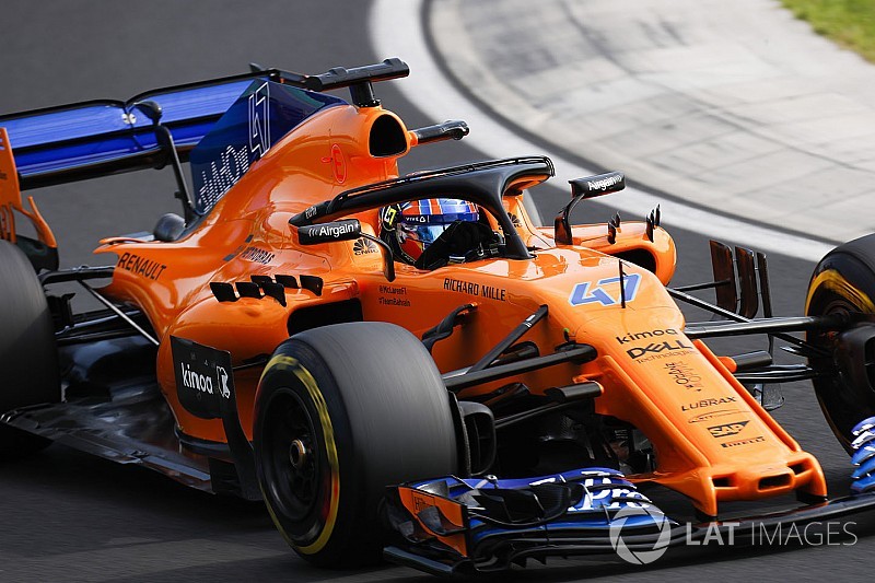 Норріс дебютує у першій вільній практиці у Спа у McLaren