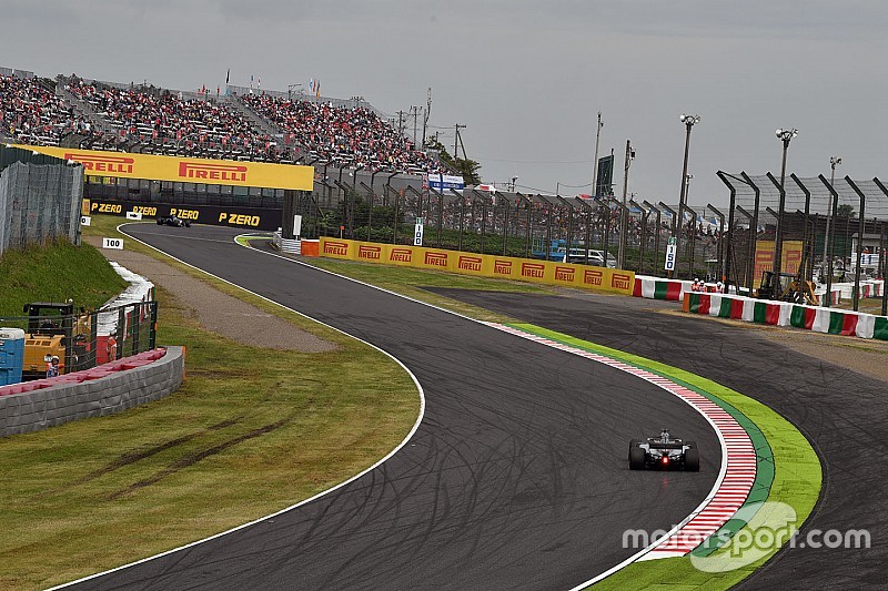 Los pilotos de F1 quieren el riesgo de usar DRS en la 130R de Suzuka