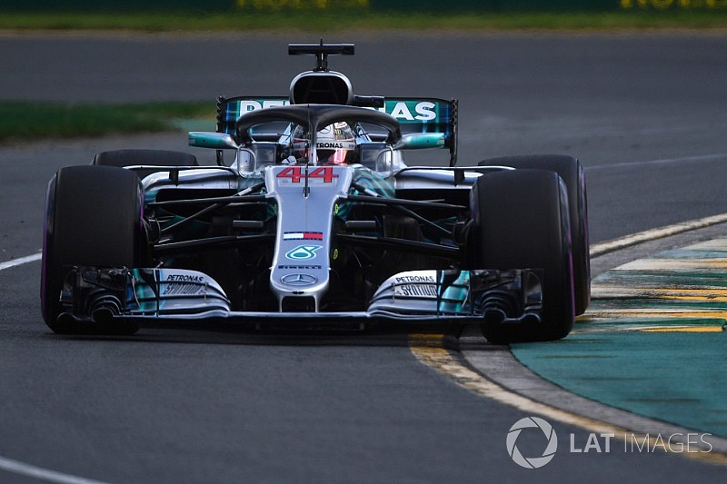 Hamilton a déjà dû gérer son usure moteur à Melbourne
