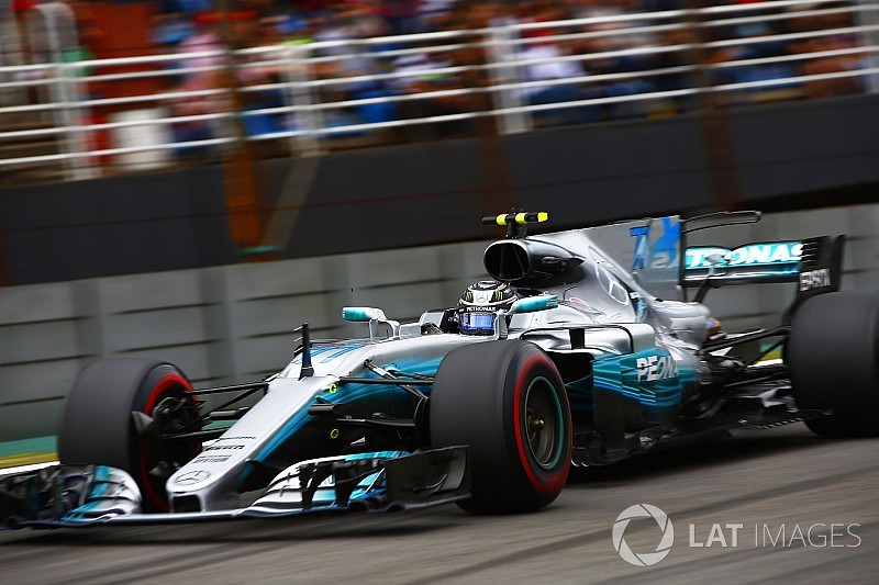 F1ブラジルGP予選速報:ボッタスPP獲得! 王者ハミルトンはクラッシュ