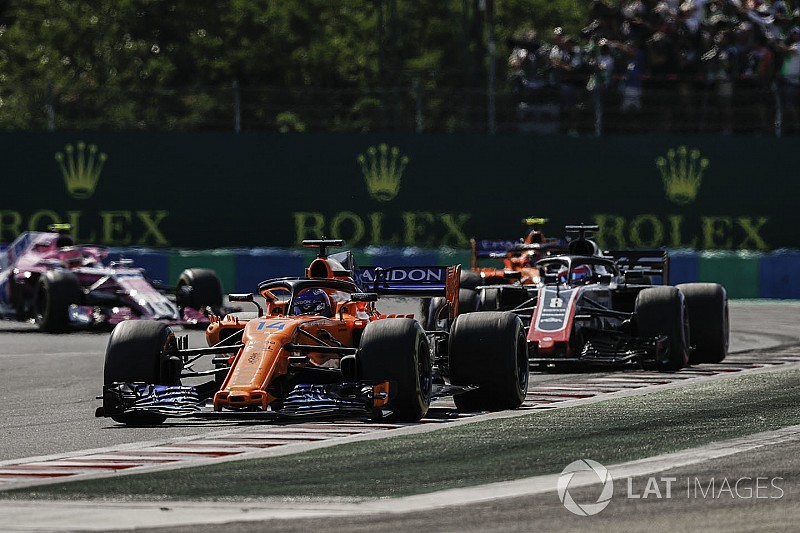 Alonso concedes Grosjean did better job at VSC restart