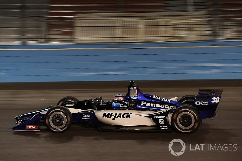 佐藤琢磨、好ペースを維持! フェニックス・テスト2日目で総合トップ