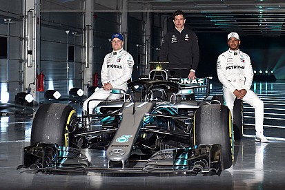 Fotogallery: la presentazione della Mercedes W09 per la F.1 2018