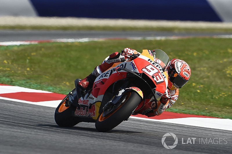 MotoGP Austria: Marquez pole position, Rossi start ke-14