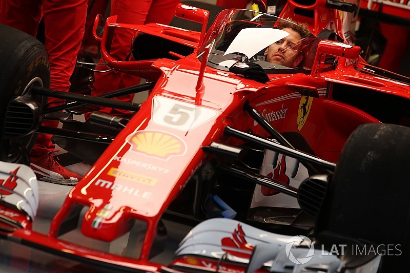 【F1】ベッテル、金曜FPで”シールド”をテスト「実際には初めて見る」
