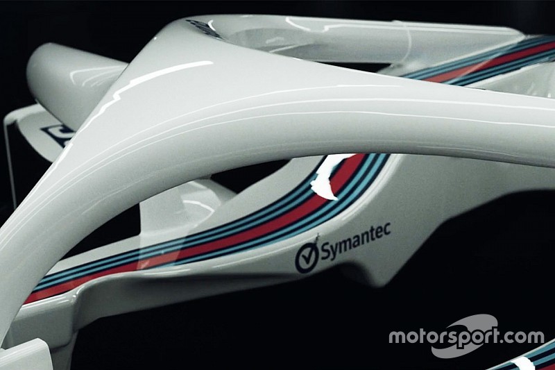Pályán a Williams FW41: videó és kép