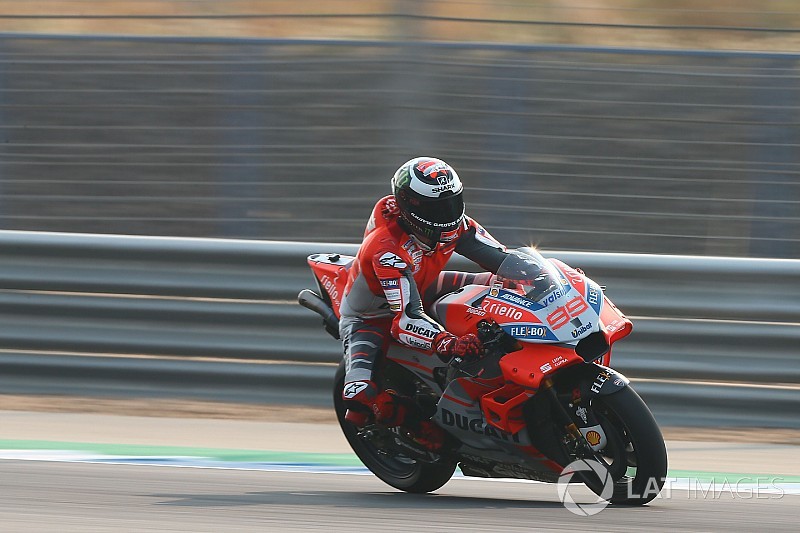 ロレンソ、好調だったセパンテストから一転……バイク快適に感じられず