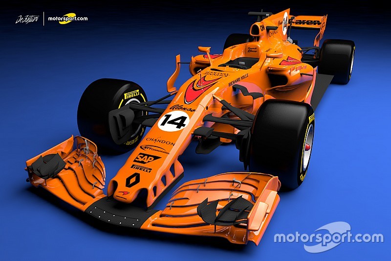 Болід McLaren стане цілком помаранчевим?