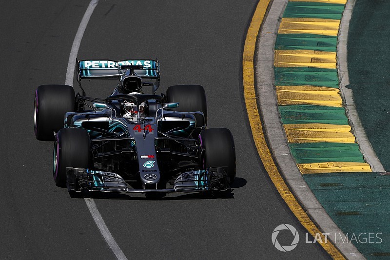F1開幕! FP1はハミルトンが首位。マクラーレンまたもトラブル!?