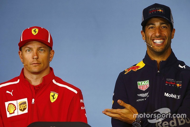 Ricciardo surpris que Räikkönen reste en F1