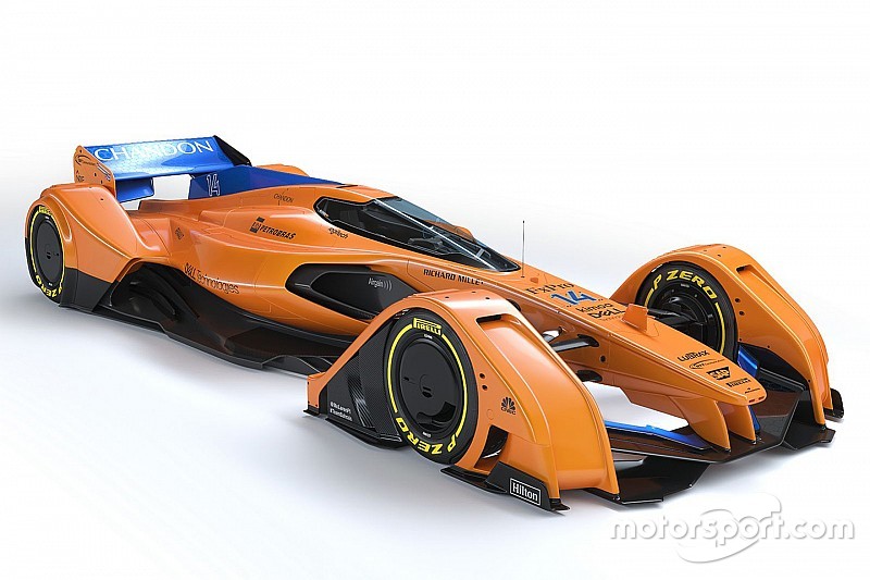 GALERÍA: McLaren presenta el concepto de F1 actualizado, el X2