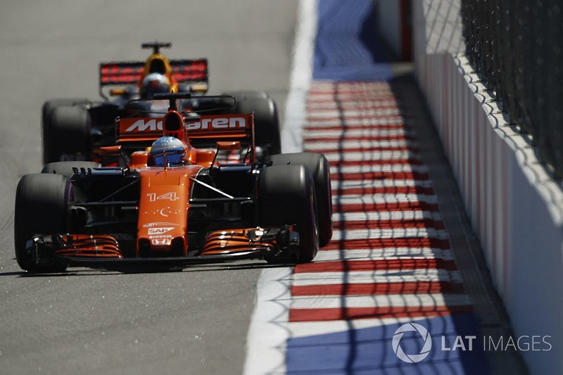 Formel 1 2017 in Sochi: Startaufstellung zum GP Russland