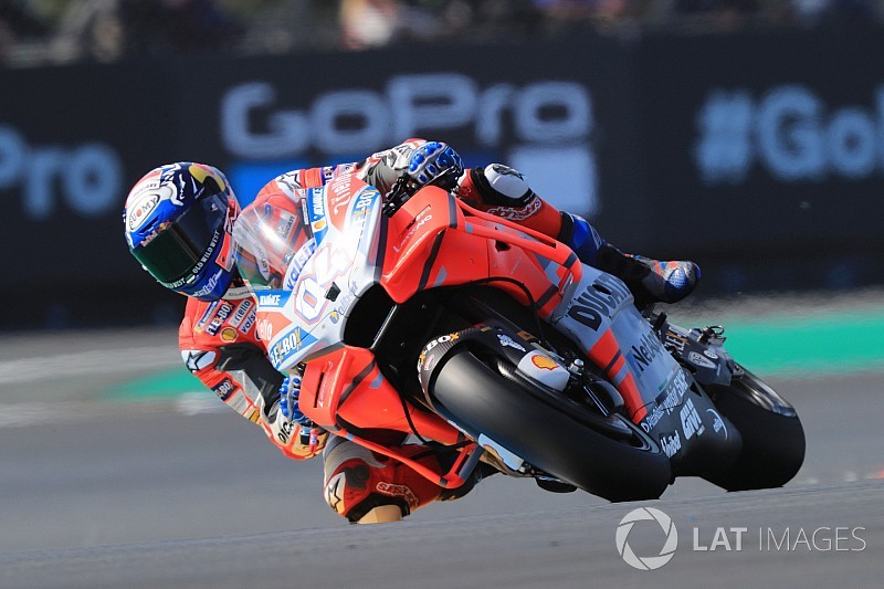 Le Mans, Libere 4: Dovizioso si porta in vetta, cade Valentino